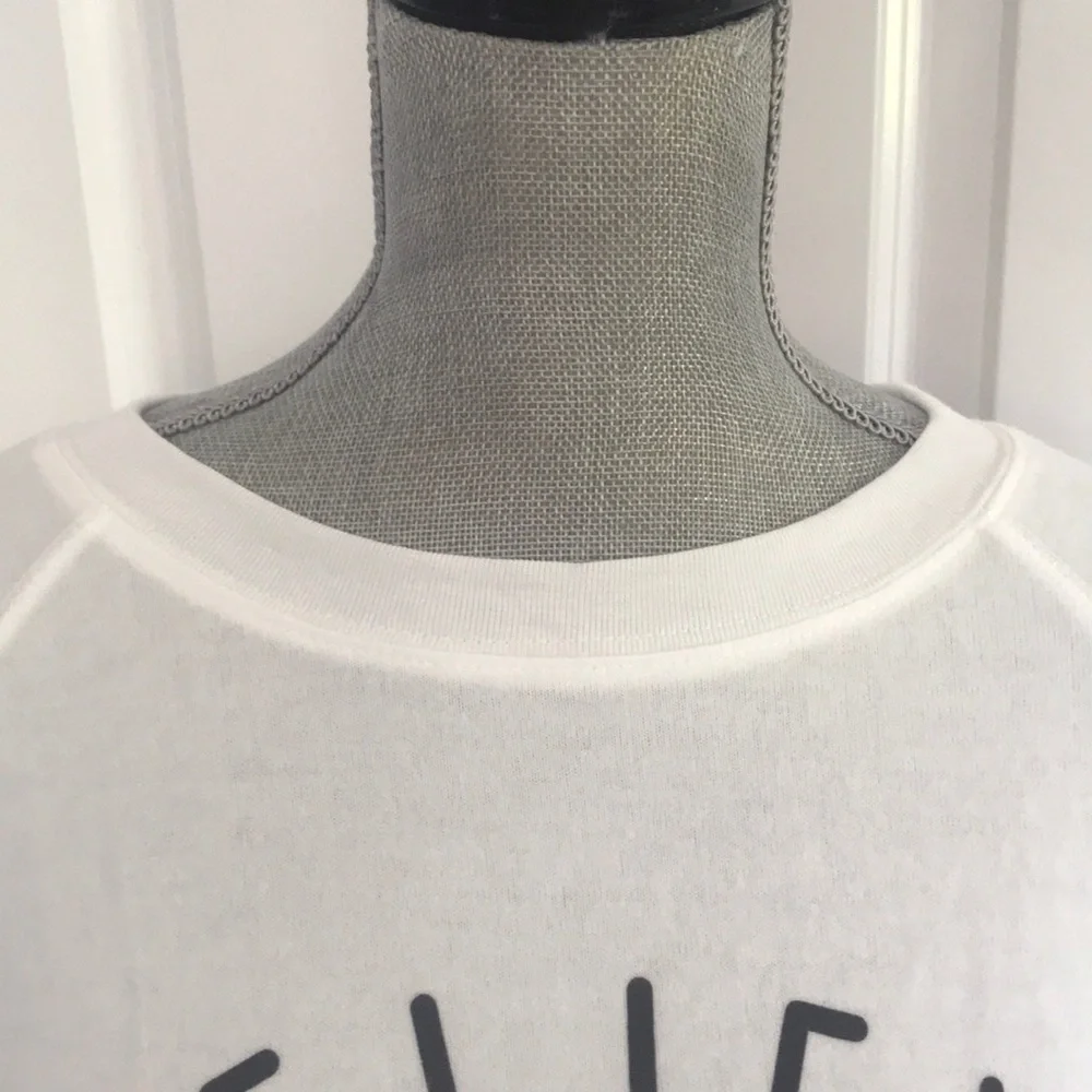 Wildfox White‎ 'Believe in Miracles' Sweatshirt - Picture 4 of 7